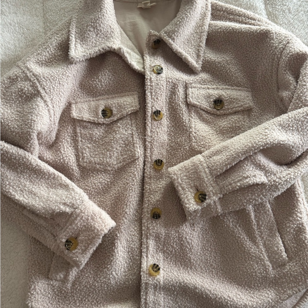 Ana Cream Sherpa Jacket